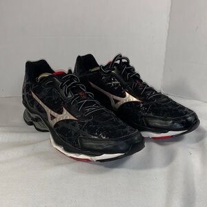 Mizuno Men's ‘wave Creation 16’ Black/Red/Silver Running Shoes